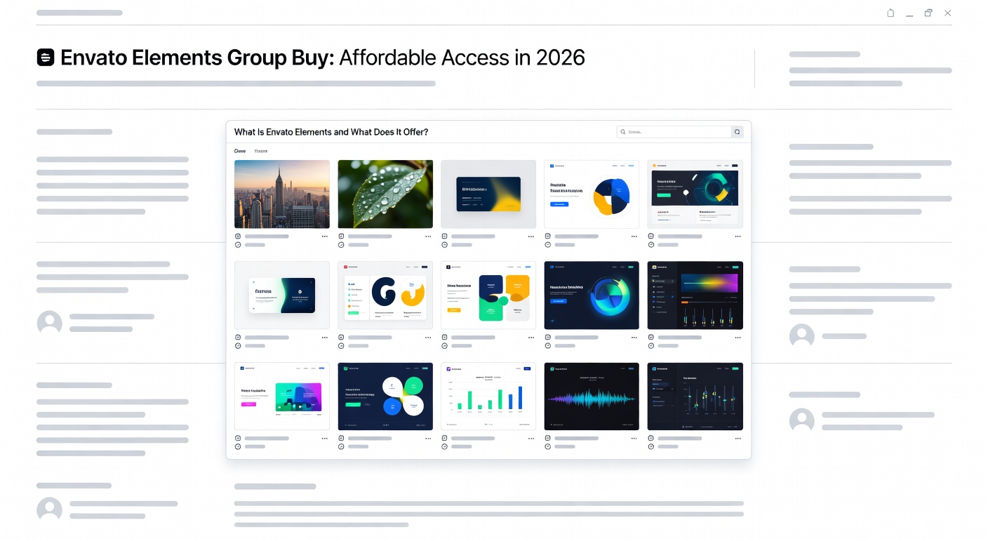 Envato Elements Group Buy: Affordable Access in 2026 — What Is Envato Elements and What Does It Offer?