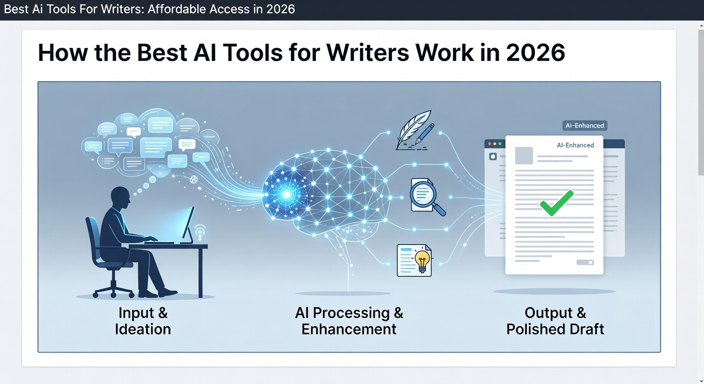 Best Ai Tools For Writers: Affordable Access in 2026 — How the Best AI Tools for Writers Work in 2026