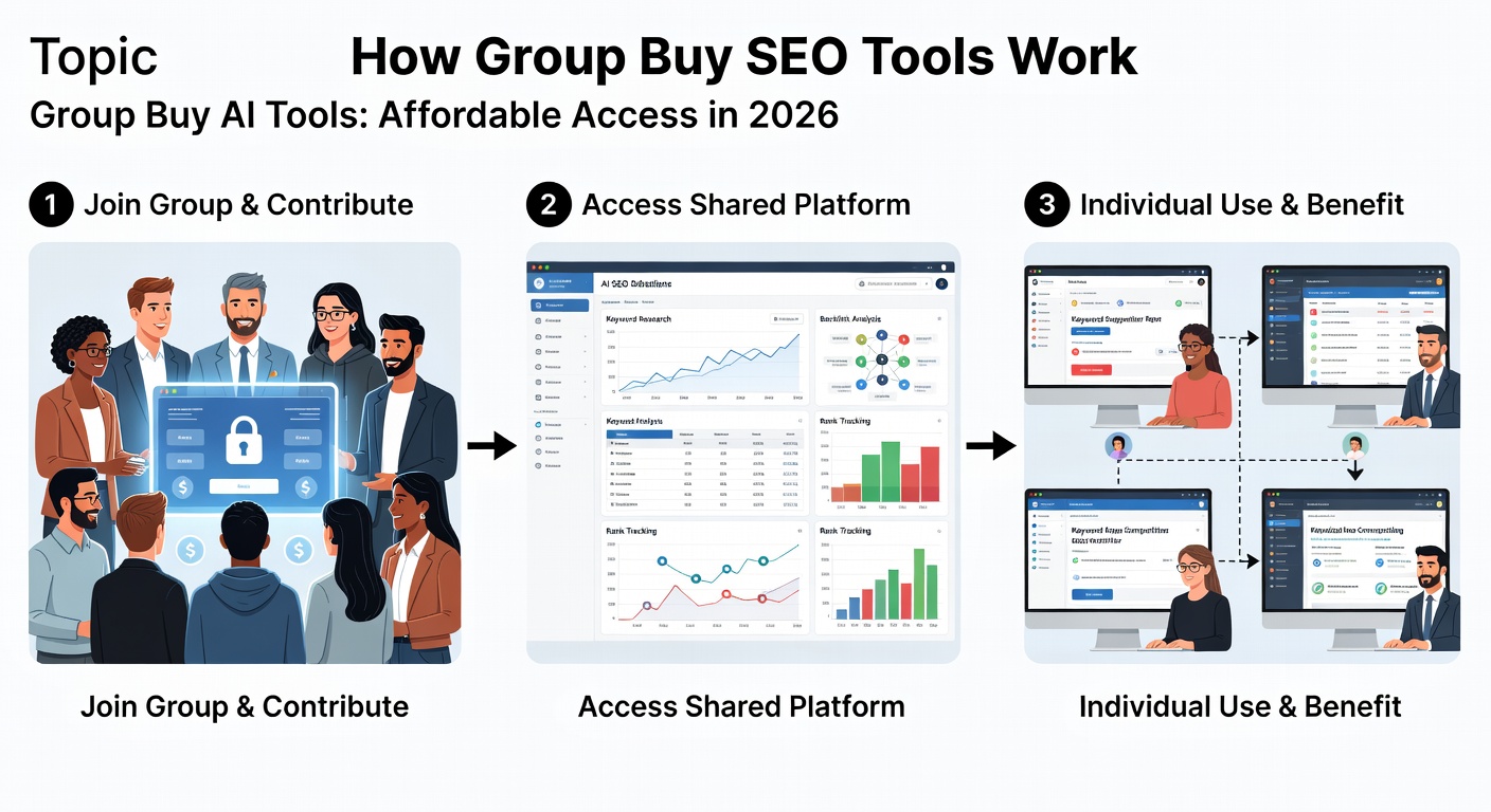 Group Buy AI Tools: Affordable Access in 2026 — How Group Buy SEO Tools Work