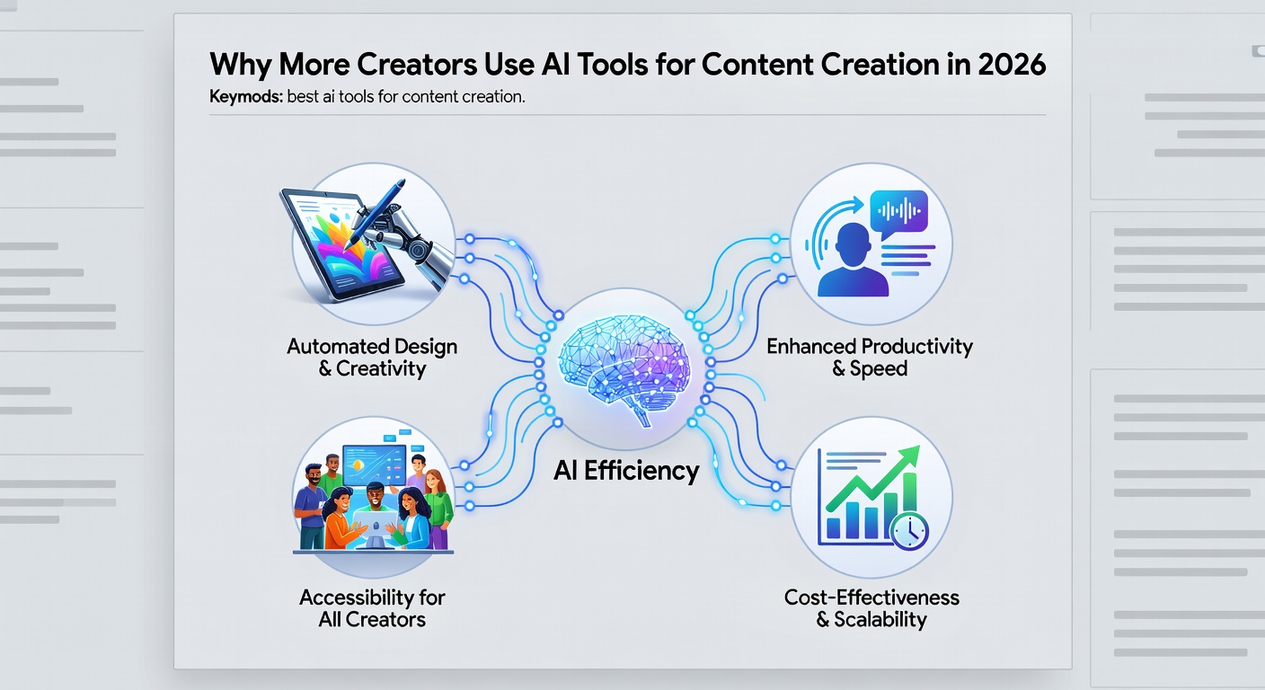 Best AI Tools for Content Creation: Affordable Access in 2026 — Why More Creators Use AI Tools for Content Creation in 2026