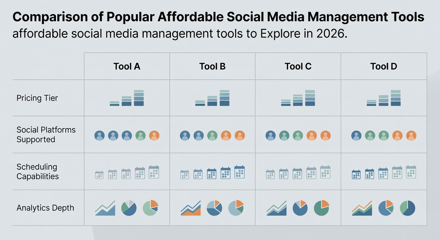 affordable social media management tools to Explore in 2026 — Comparison of Popular Affordable Social Media Management Tools