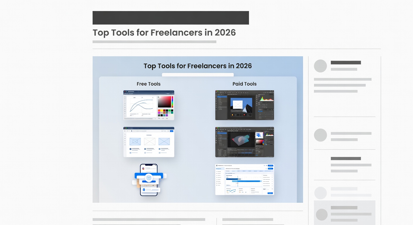Best Graphic Design Tools for Freelancers in 2026: Free and Paid Picks — Top Tools for Freelancers in 2026