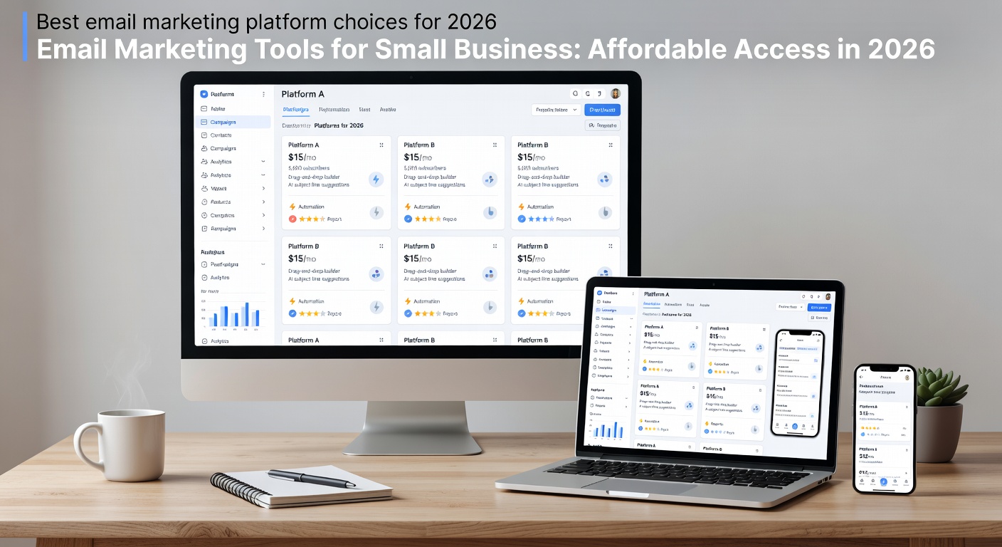 Email Marketing Tools for Small Business: Affordable Access in 2026 — Best email marketing platform choices for 2026