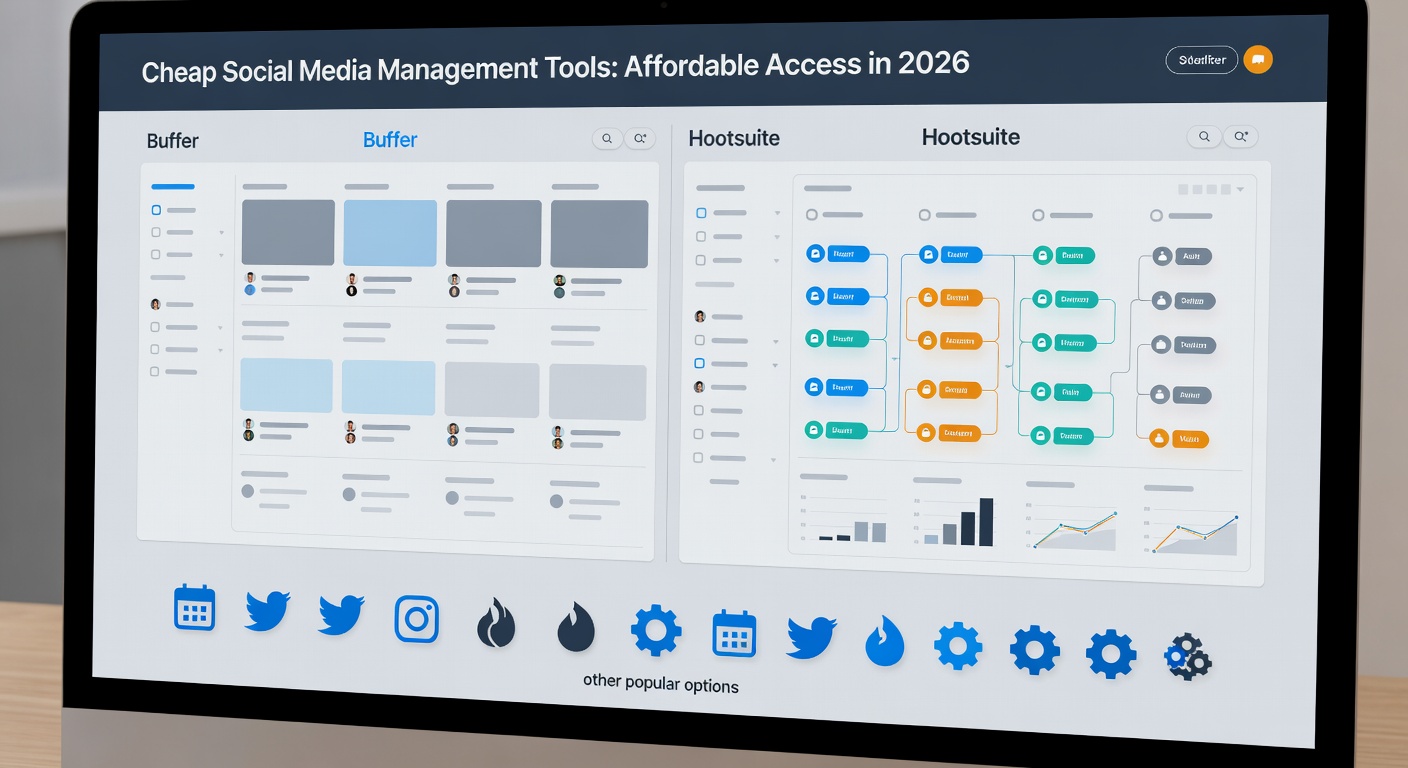 Cheap Social Media Management Tools: Affordable Access in 2026 — Buffer, Hootsuite, and other popular options