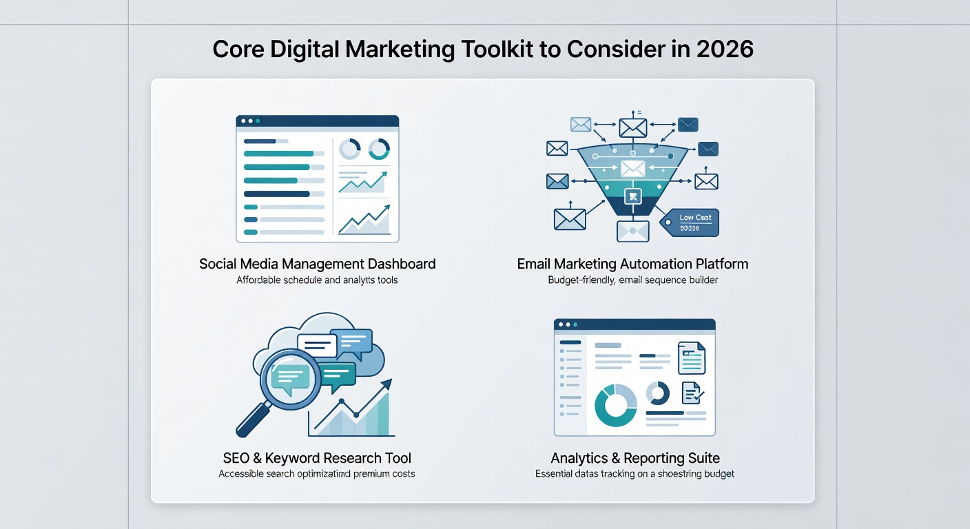 How to Save on Digital Marketing Tools: Affordable Access in 2026 — Core Digital Marketing Toolkit to Consider in 2026