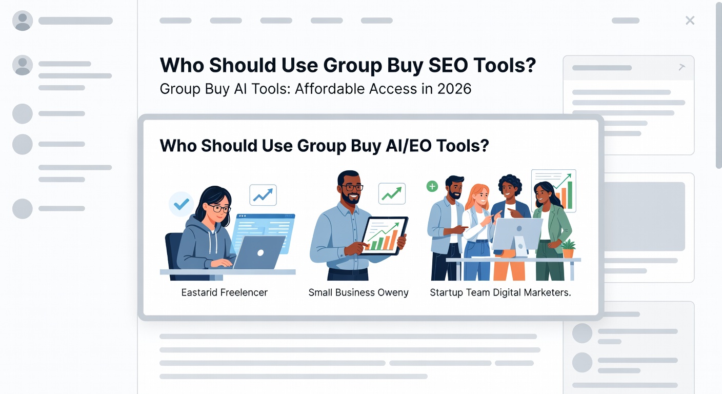 Group Buy AI Tools: Affordable Access in 2026 — Who Should Use Group Buy SEO Tools?