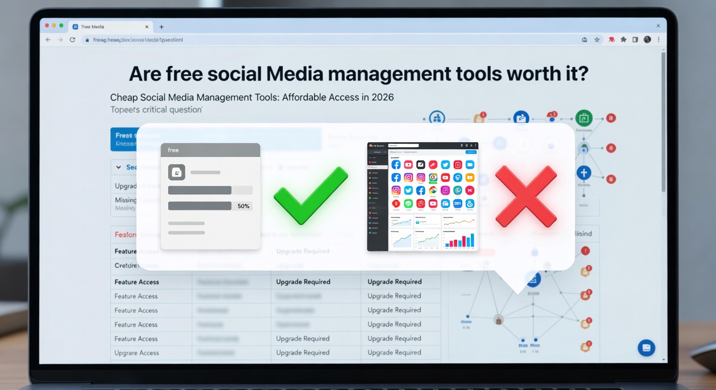 Cheap Social Media Management Tools: Affordable Access in 2026 — Are free social media management tools worth it?