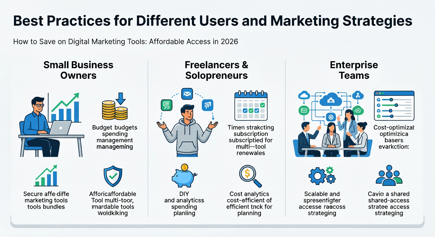 How to Save on Digital Marketing Tools: Affordable Access in 2026 — Best Practices for Different Users and Marketing Strategies