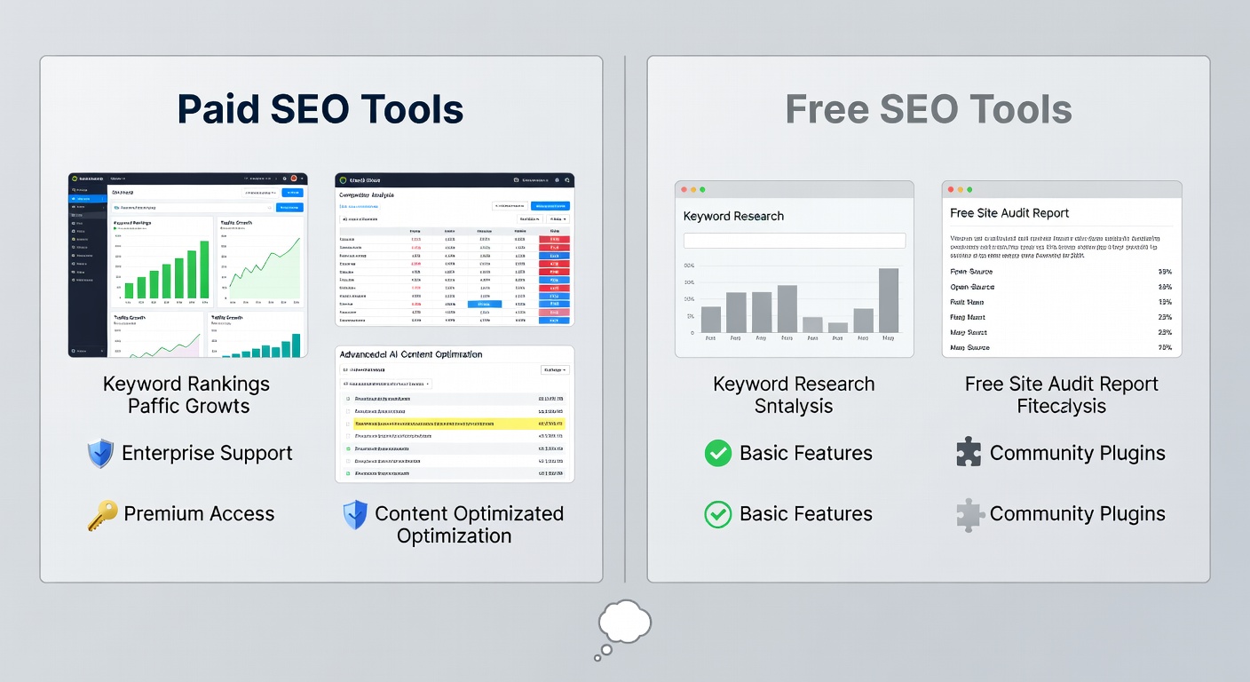 SEO Tools for Small Business: Best SEO Tools for Small Business Owners in 2026 — Paid SEO Tools vs Free SEO Tools: What Small Businesses Should Consider