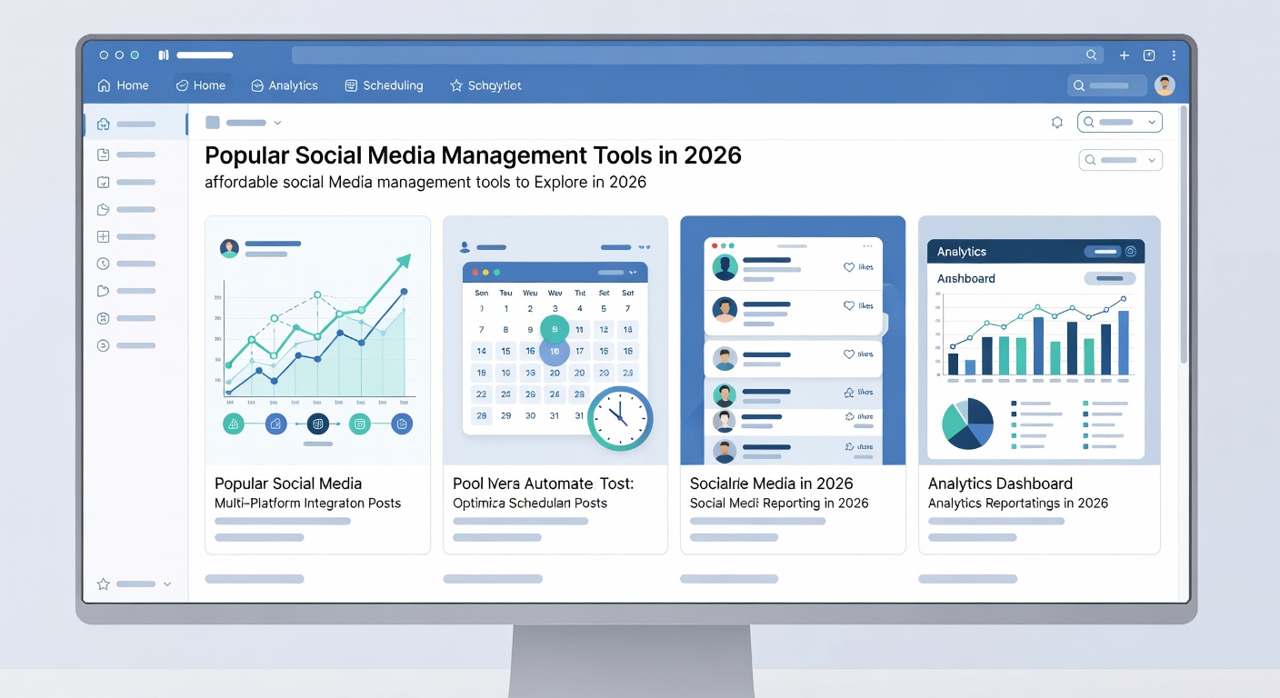 affordable social media management tools to Explore in 2026 — Popular Social Media Management Tools in 2026
