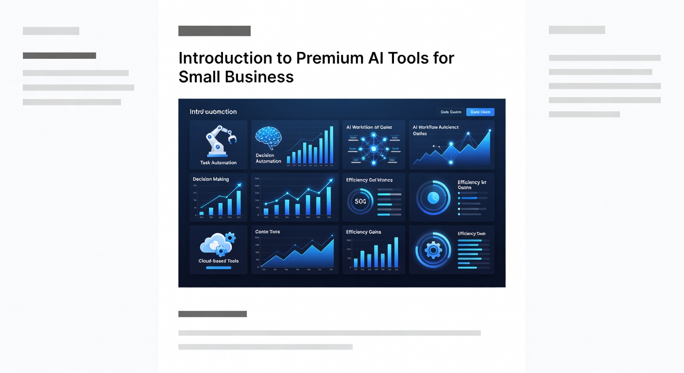 Premium AI Tools for Small Business to Boost Success in 2026 — Introduction to Premium AI Tools for Small Business