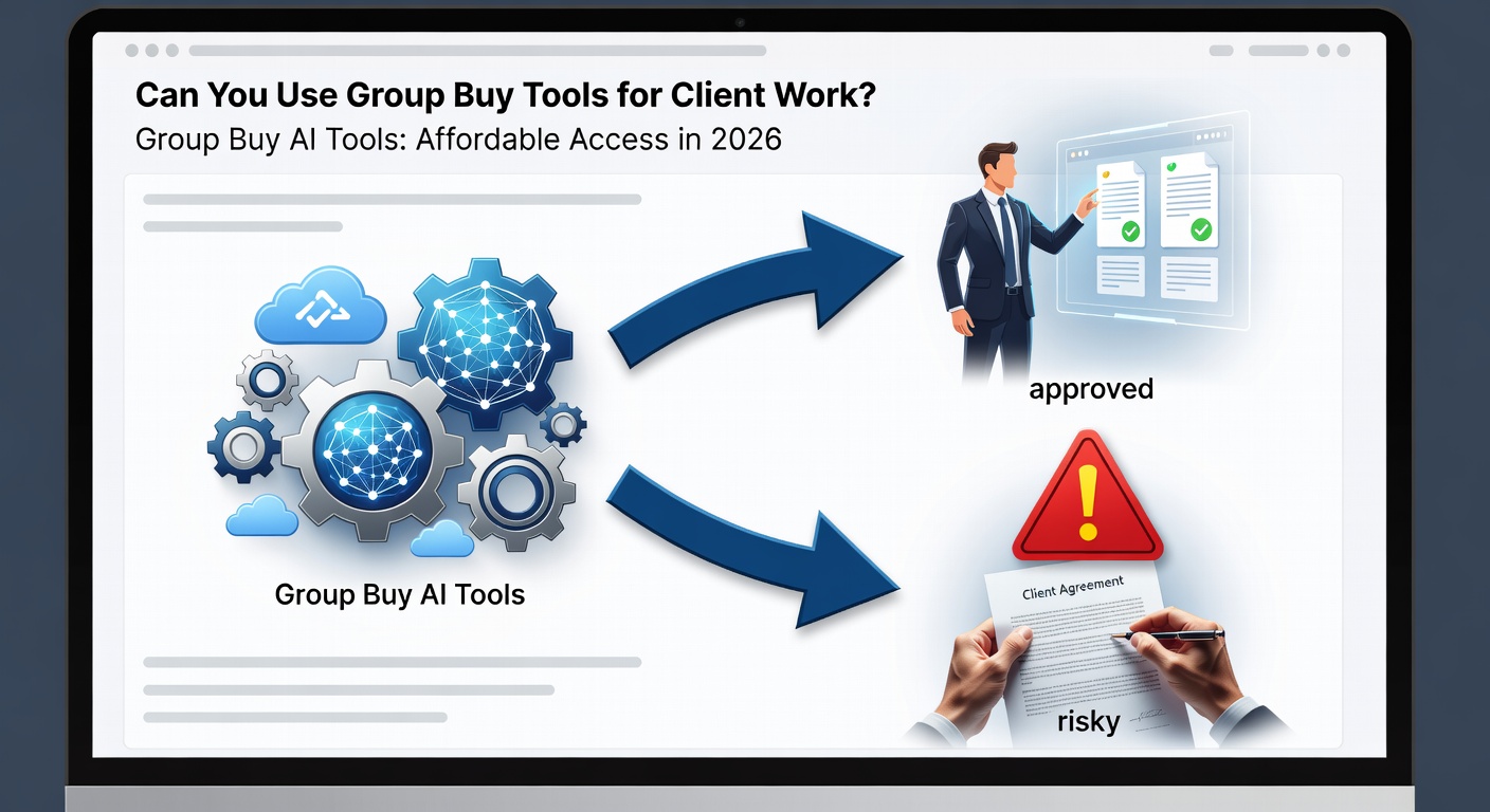 Group Buy AI Tools: Affordable Access in 2026 — Can You Use Group Buy Tools for Client Work?
