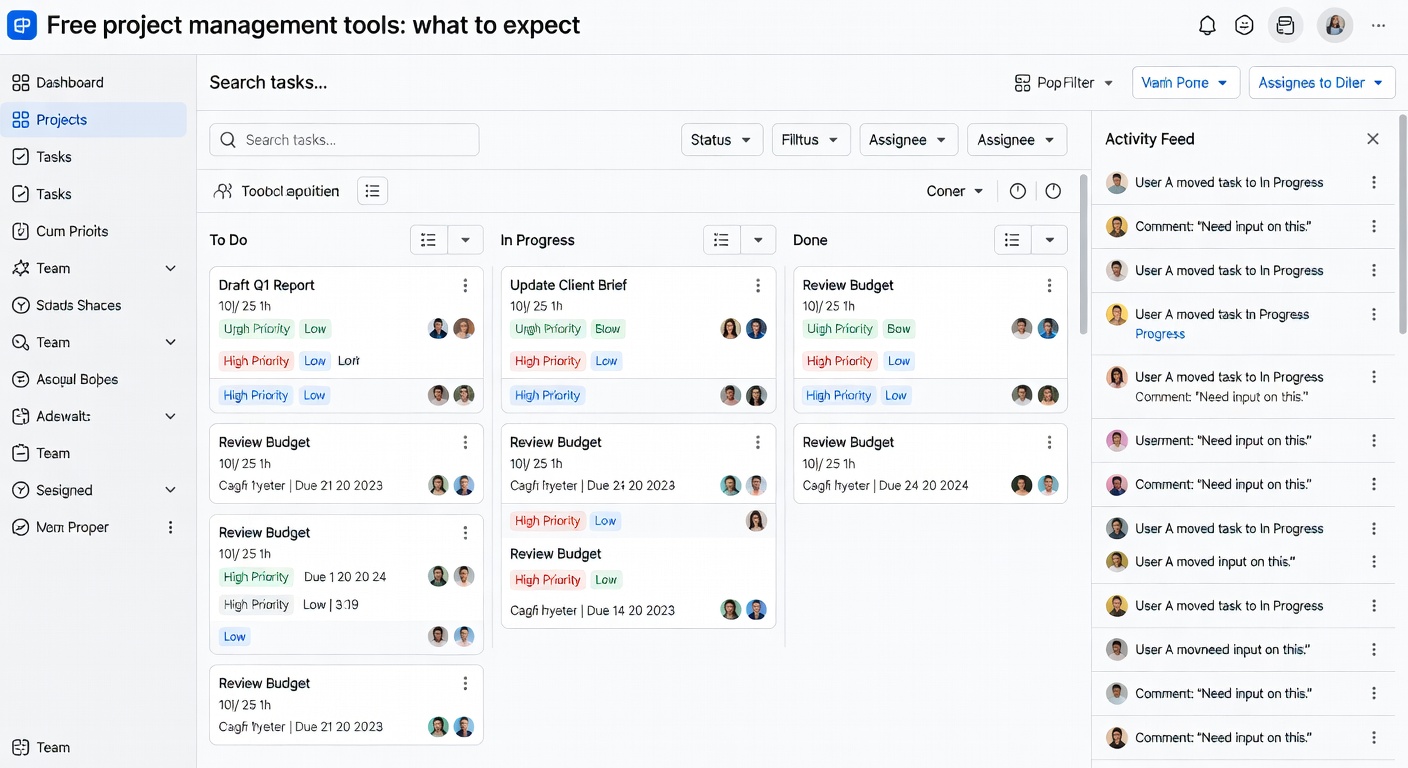Best Project Management Software 2026: Top Project Management Tools for Teams — Free project management tools: what to expect
