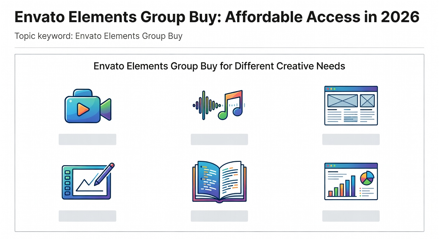 Envato Elements Group Buy: Affordable Access in 2026 — Envato Elements Group Buy for Different Creative Needs