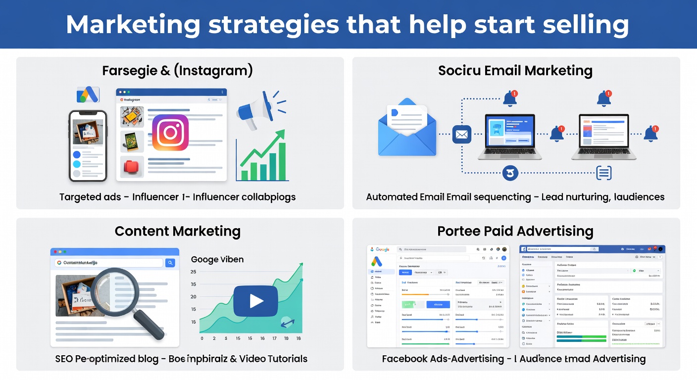 How to Start a Dropshipping Business in 2026: A Clear Beginner Guide — Marketing strategies that help start selling