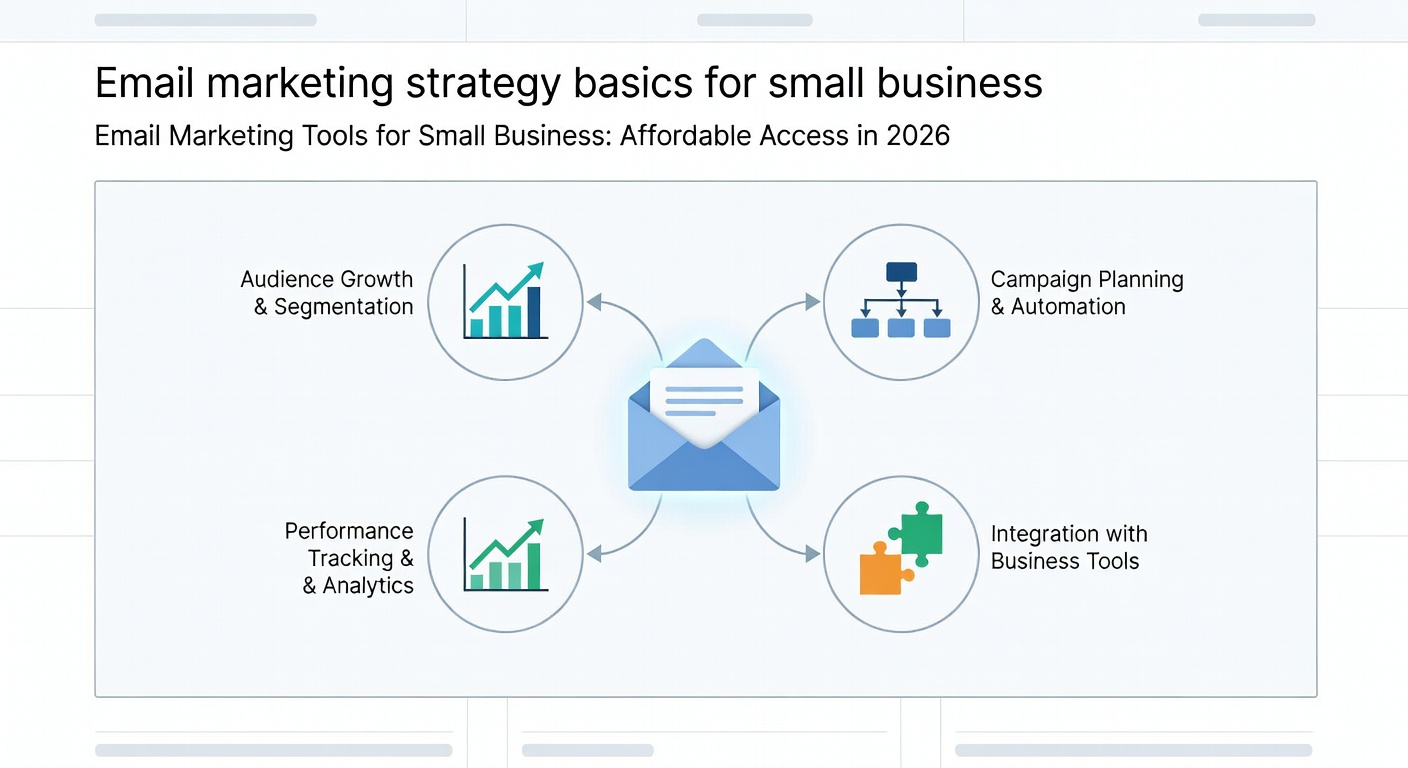 Email Marketing Tools for Small Business: Affordable Access in 2026 — Email marketing strategy basics for small business